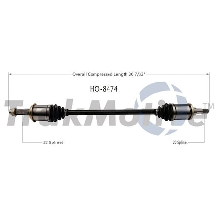 Surtrack Axle Cv Axle Shaft, Ho-8474 HO-8474